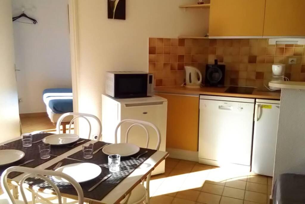 Capao Appartement Climatise Grande Terrasse Place Parking & Piscine Agde Kültér fotó